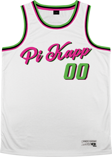 Pi Kappa Phi - Bubble Gum Basketball Jersey - Kinetic Society
