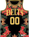 Delta Tau Delta - Orchid Paradise Basketball Jersey - Kinetic Society