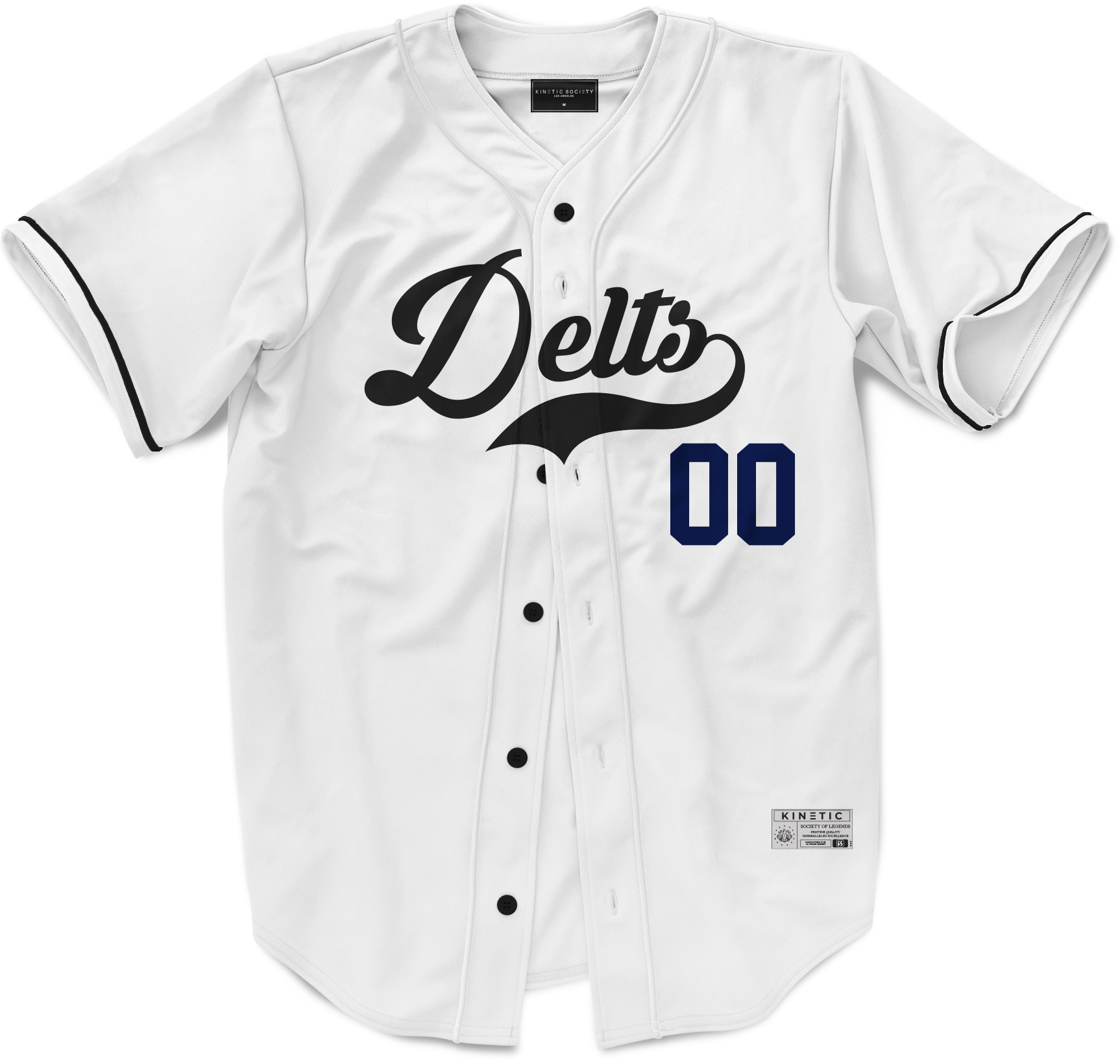 Delta Tau Delta - Classic Ballpark Blue Baseball Jersey