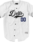 Delta Tau Delta - Classic Ballpark Blue Baseball Jersey