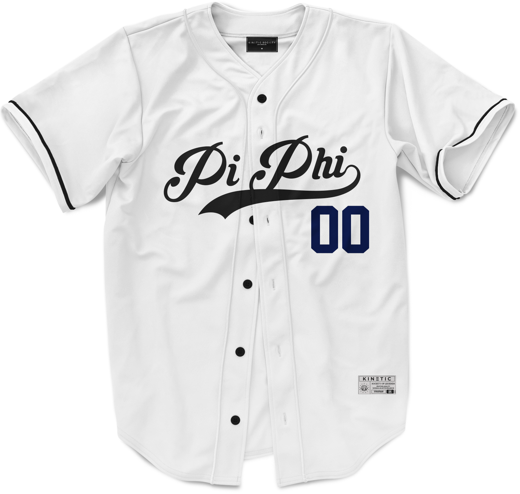Pi Beta Phi - Classic Ballpark Blue Baseball Jersey