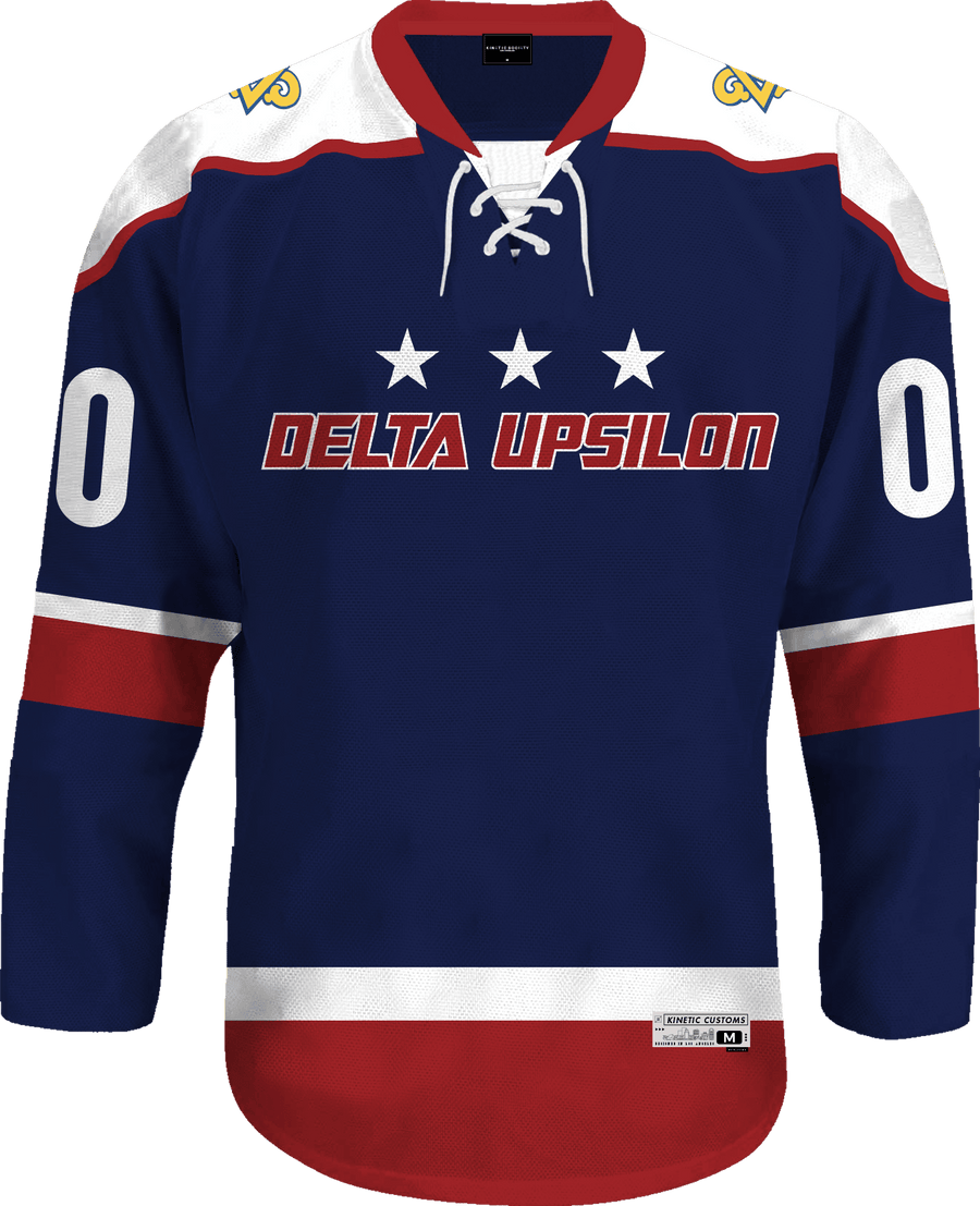 Delta Upsilon - Fame Hockey Jersey Hockey Kinetic Society LLC 