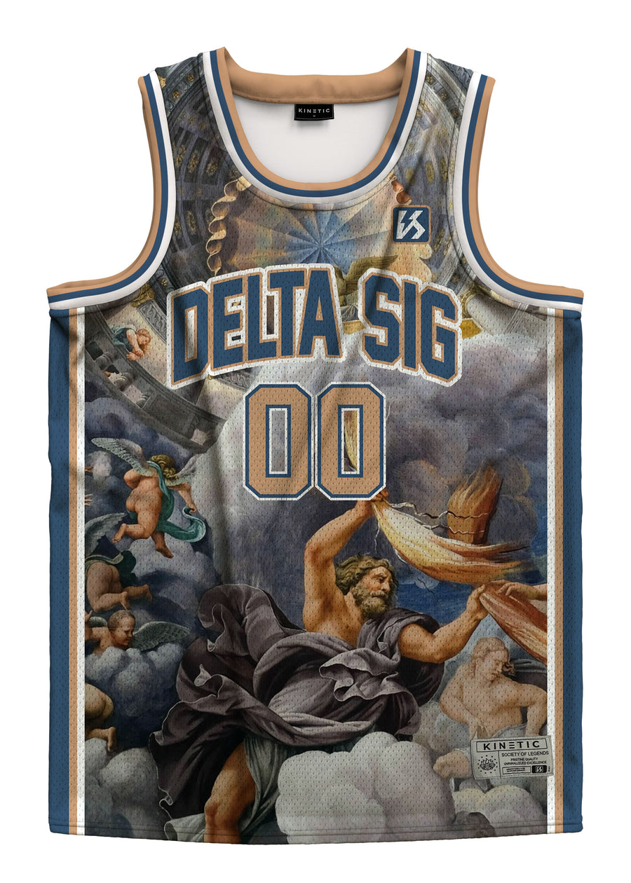 Delta Sigma Phi - NY Basketball Jersey