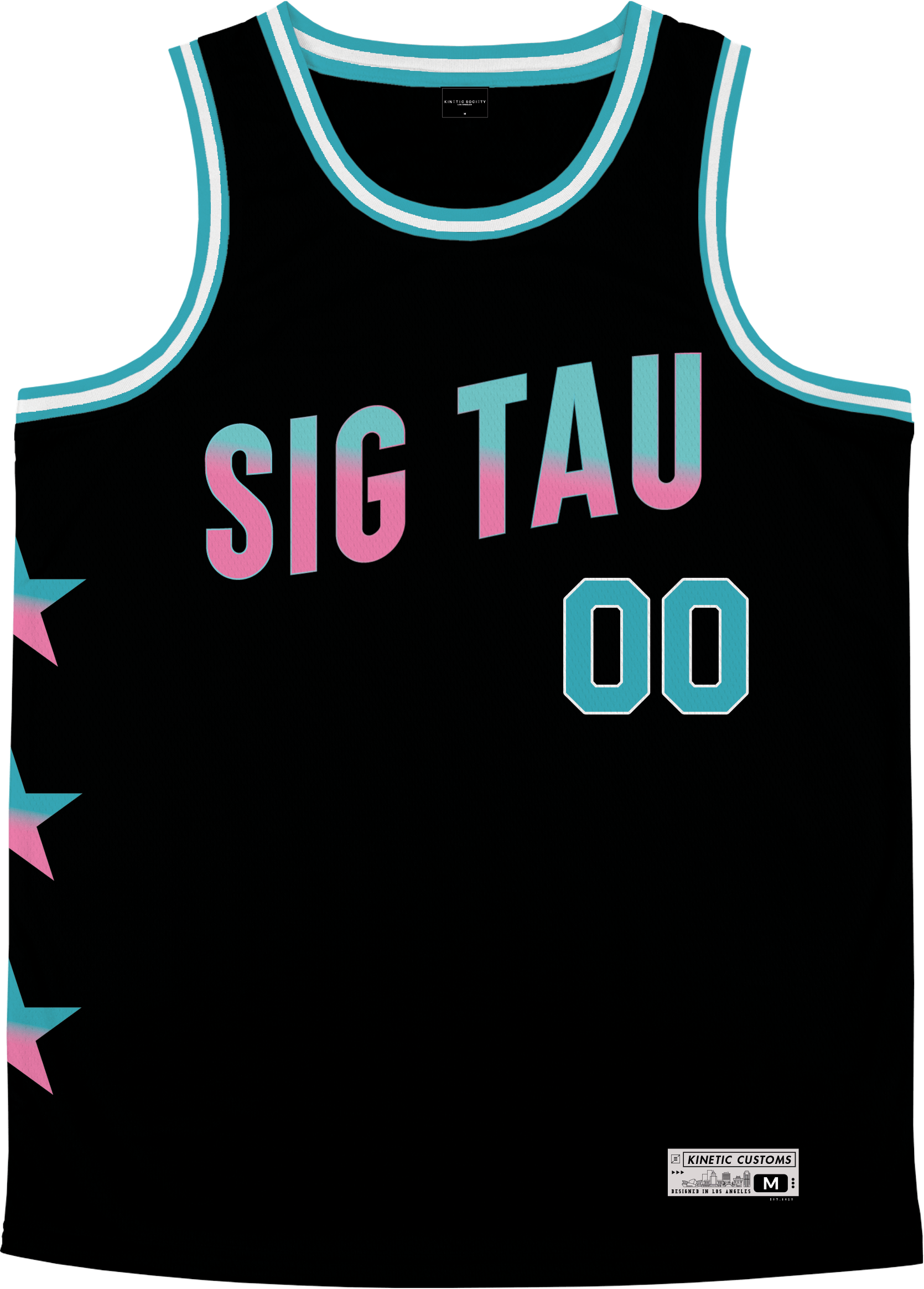 Sigma Tau Gamma - Cotton Candy Basketball Jersey - Kinetic Society