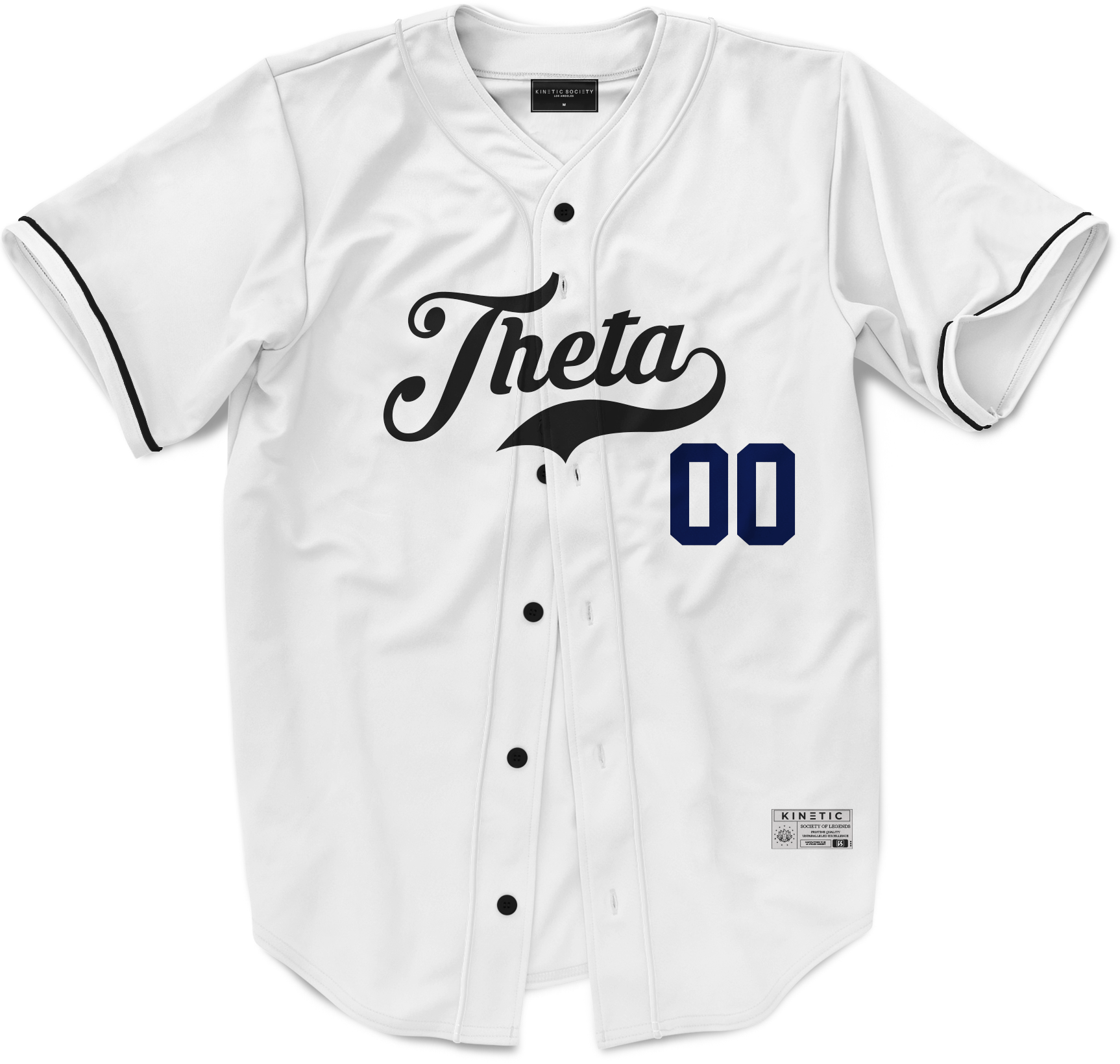 Kappa Alpha Theta - Classic Ballpark Blue Baseball Jersey