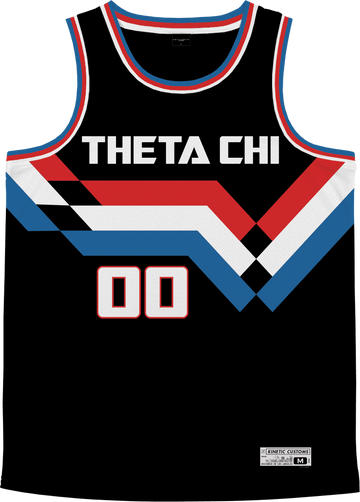 Theta Chi - Victory Streak Basketball Jersey - Kinetic Society