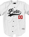 Beta Theta Pi - Classic Ballpark Red Baseball Jersey