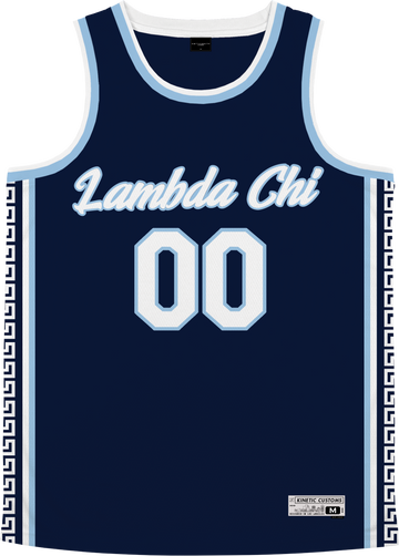 Lambda Chi Alpha - Templar Basketball Jersey - Kinetic Society