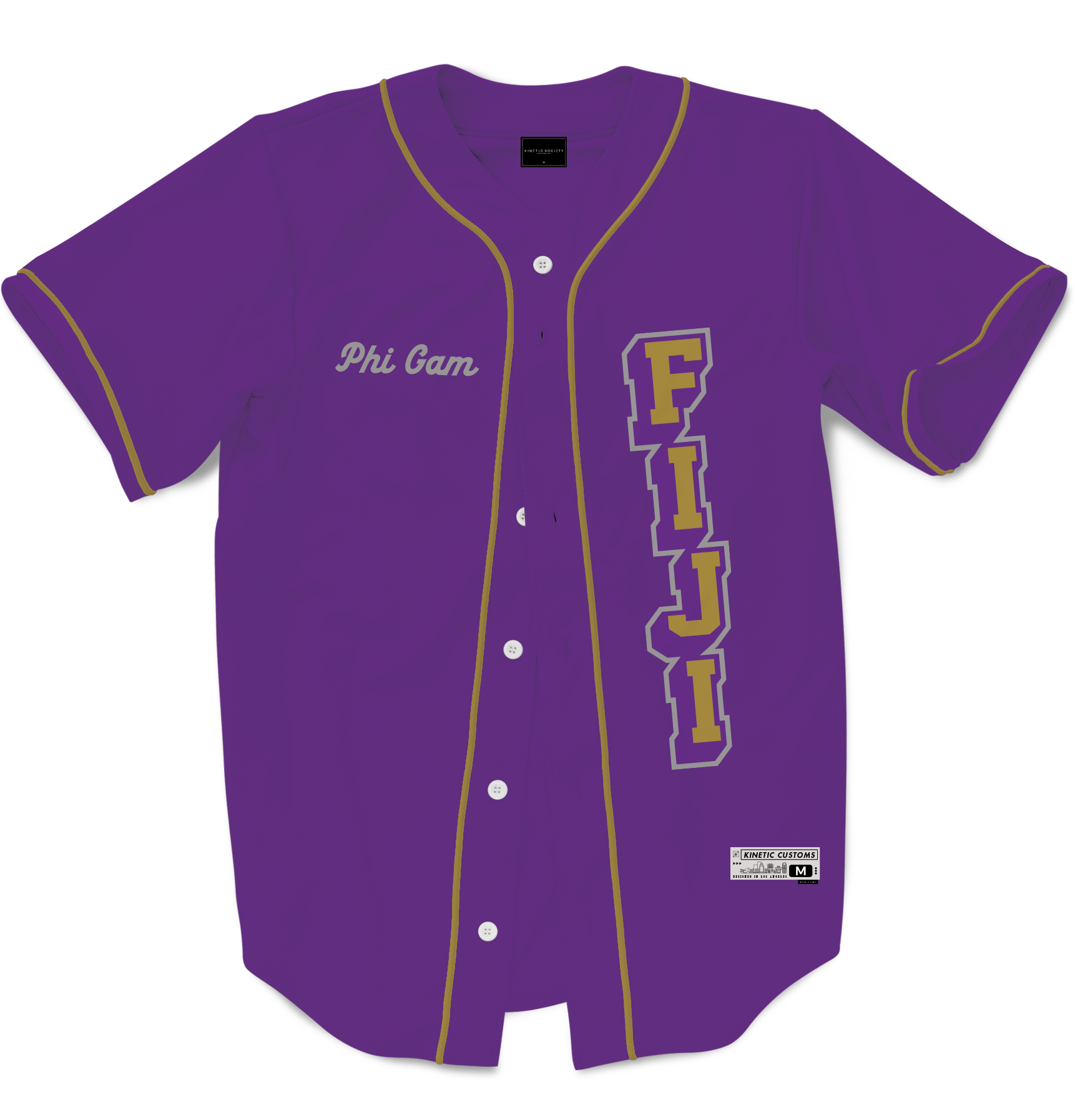 Phi Gamma Delta - The Block Baseball Jersey
