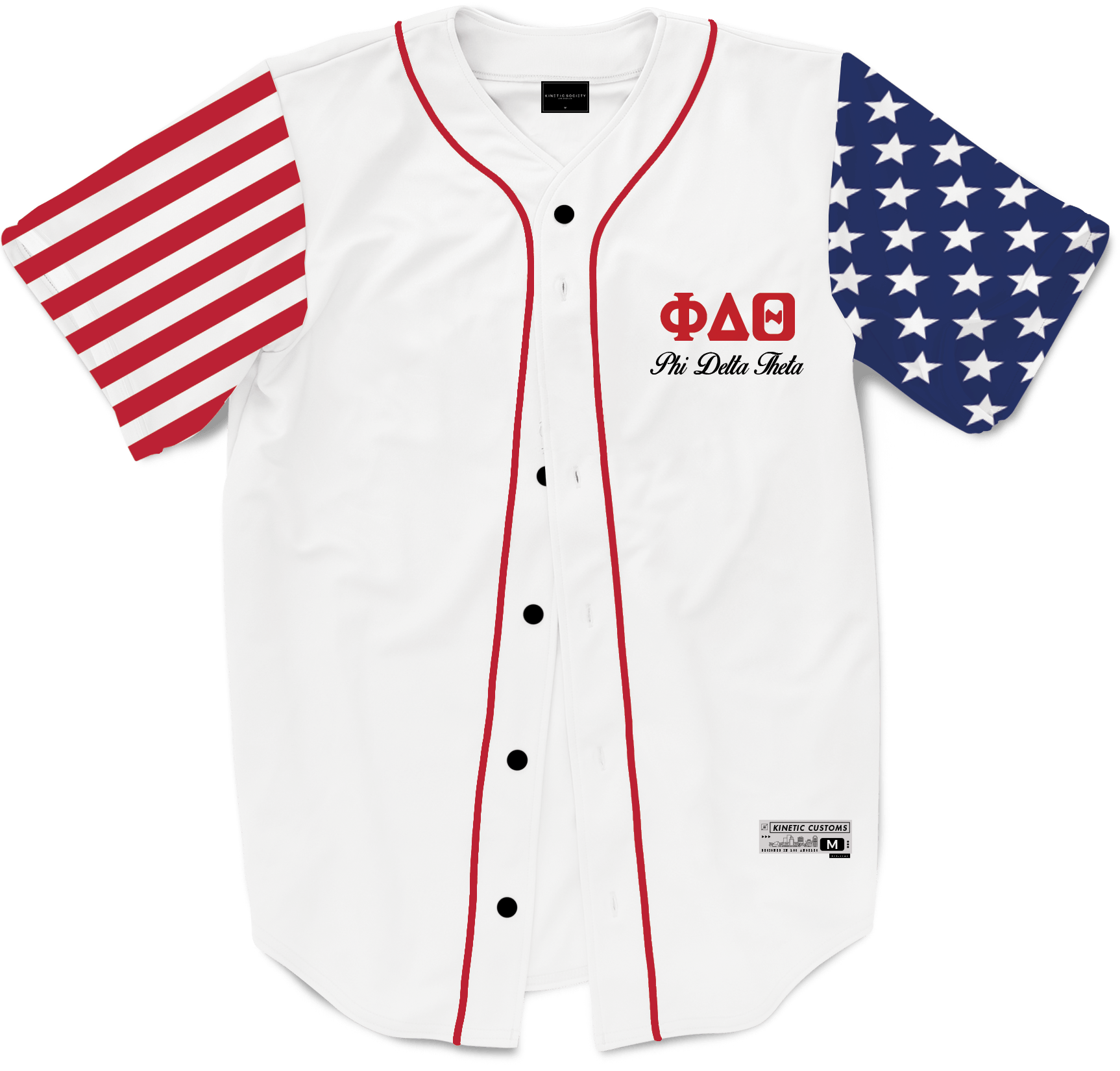 Phi Delta Theta - Flagship Baseball Jersey - Kinetic Society