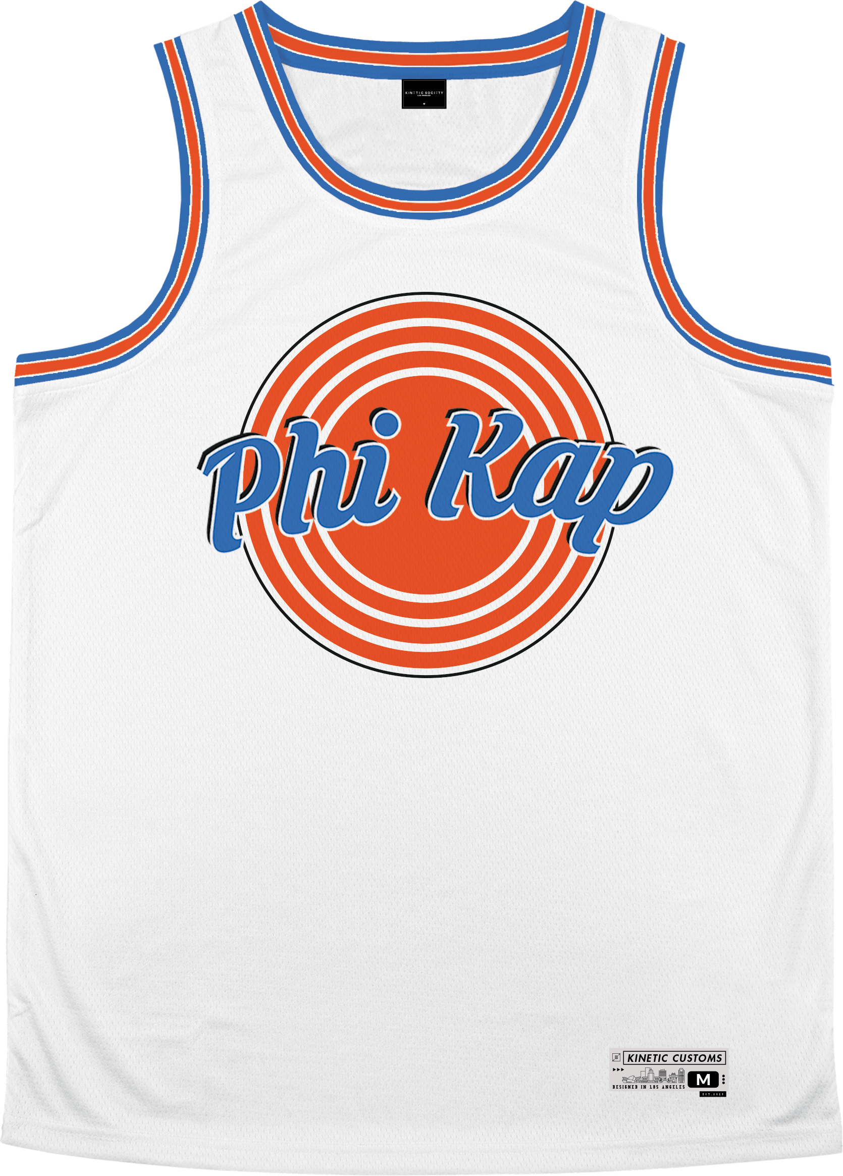 Phi Kappa Sigma - Vintage Basketball Jersey Premium Basketball Kinetic Society LLC 
