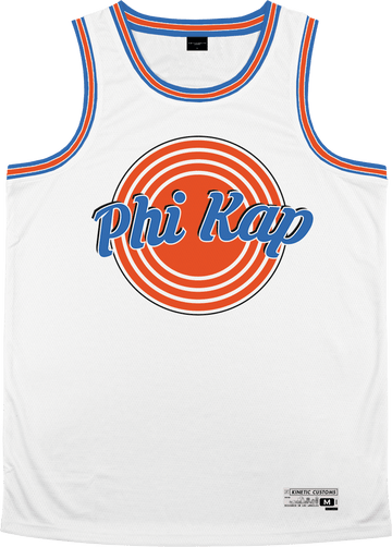 Phi Kappa Sigma - Vintage Basketball Jersey Premium Basketball Kinetic Society LLC 