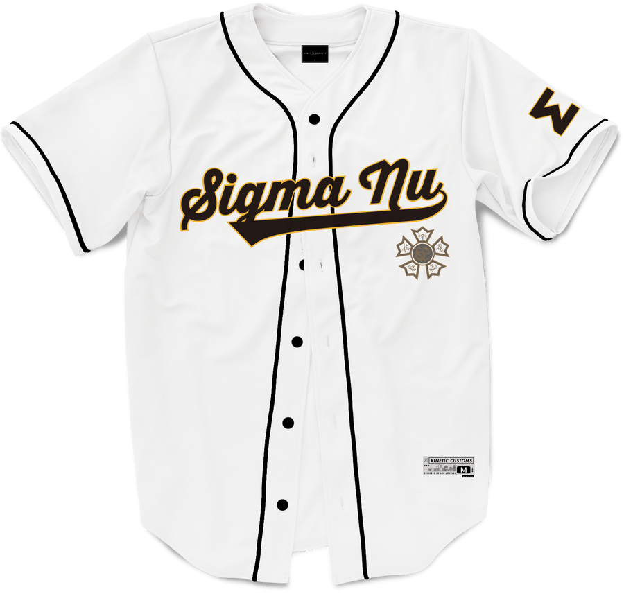 Sigma Nu - Premium Legacy Baseball Jersey - Kinetic Society