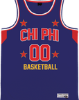 Chi Phi - Retro Ballers Basketball Jersey Premium Basketball Kinetic Society LLC 
