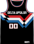 Delta Upsilon - Victory Streak Basketball Jersey Premium Basketball Kinetic Society LLC 