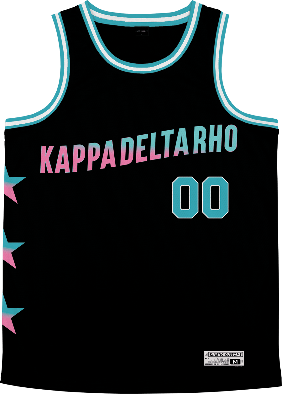 Kappa Delta Rho - Cotton Candy Basketball Jersey Premium Basketball Kinetic Society LLC 