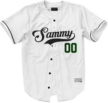 Sigma Alpha Mu - Classic Ballpark Green Baseball Jersey