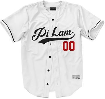Pi Lambda Phi - Classic Ballpark Red Baseball Jersey