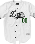 Delta Tau Delta - Classic Ballpark Green Baseball Jersey