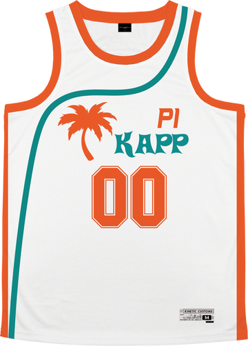 Pi Kappa Phi - Tropical Basketball Jersey Premium Basketball Kinetic Society LLC 