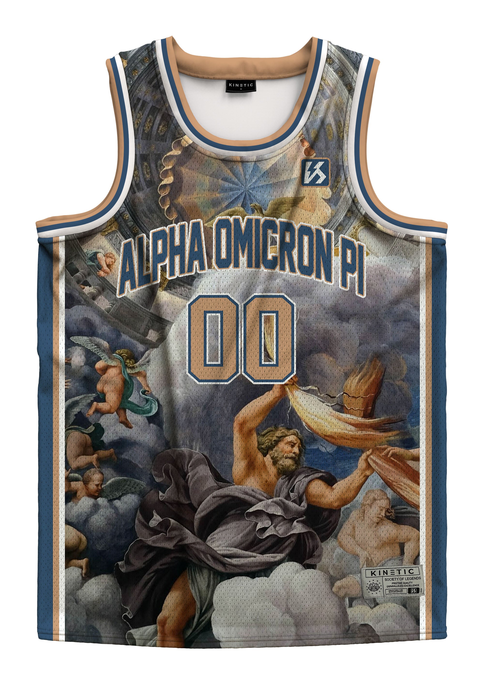Alpha Omicron Pi - NY Basketball Jersey