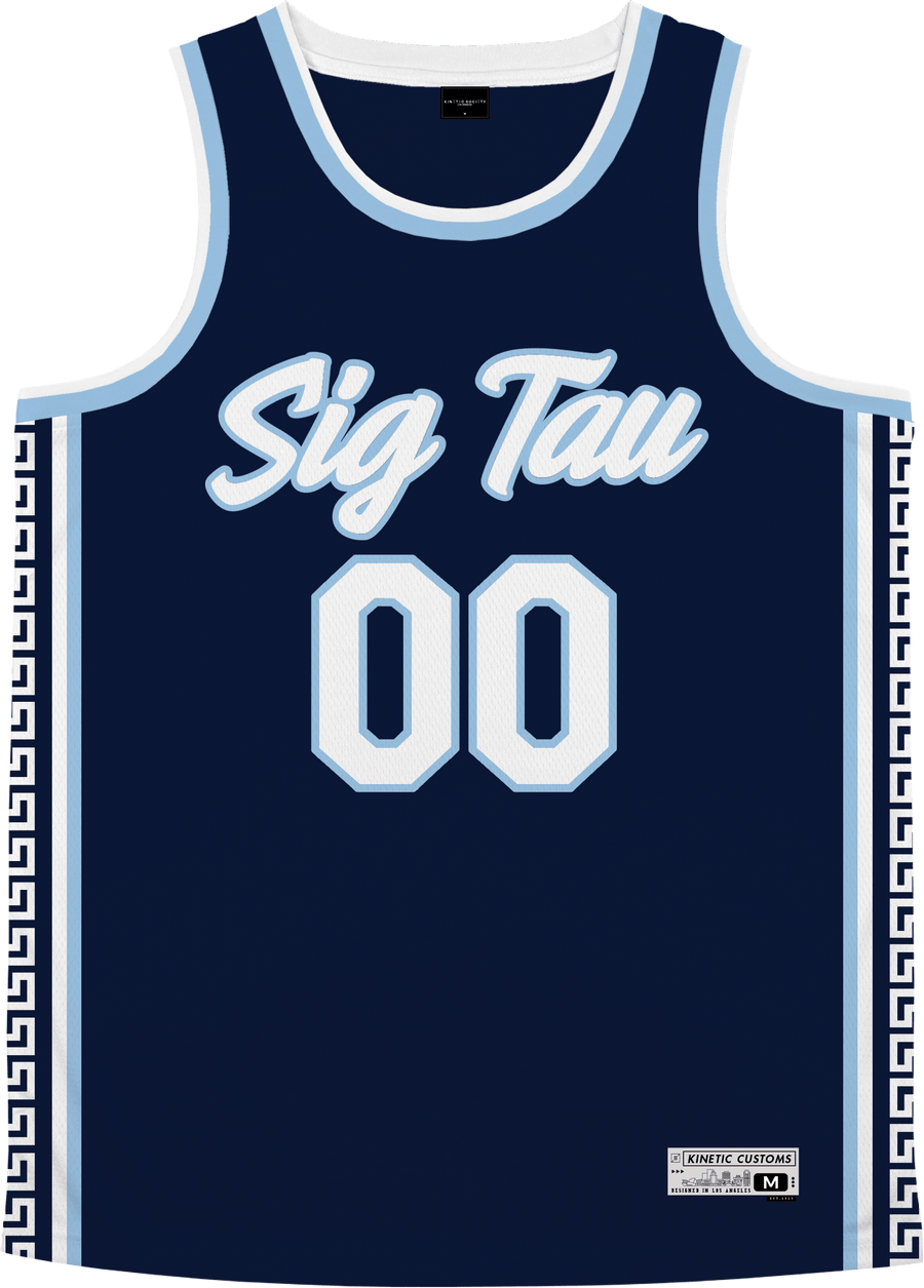 Sigma Tau Gamma - Templar Basketball Jersey - Kinetic Society