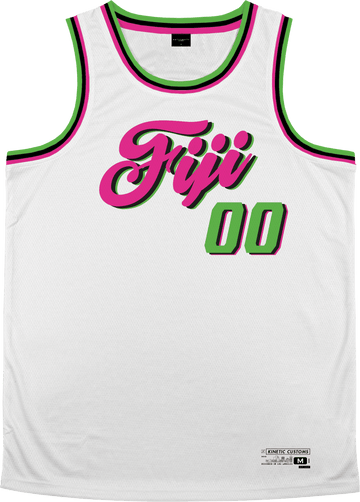 Phi Gamma Delta - Bubble Gum Basketball Jersey - Kinetic Society