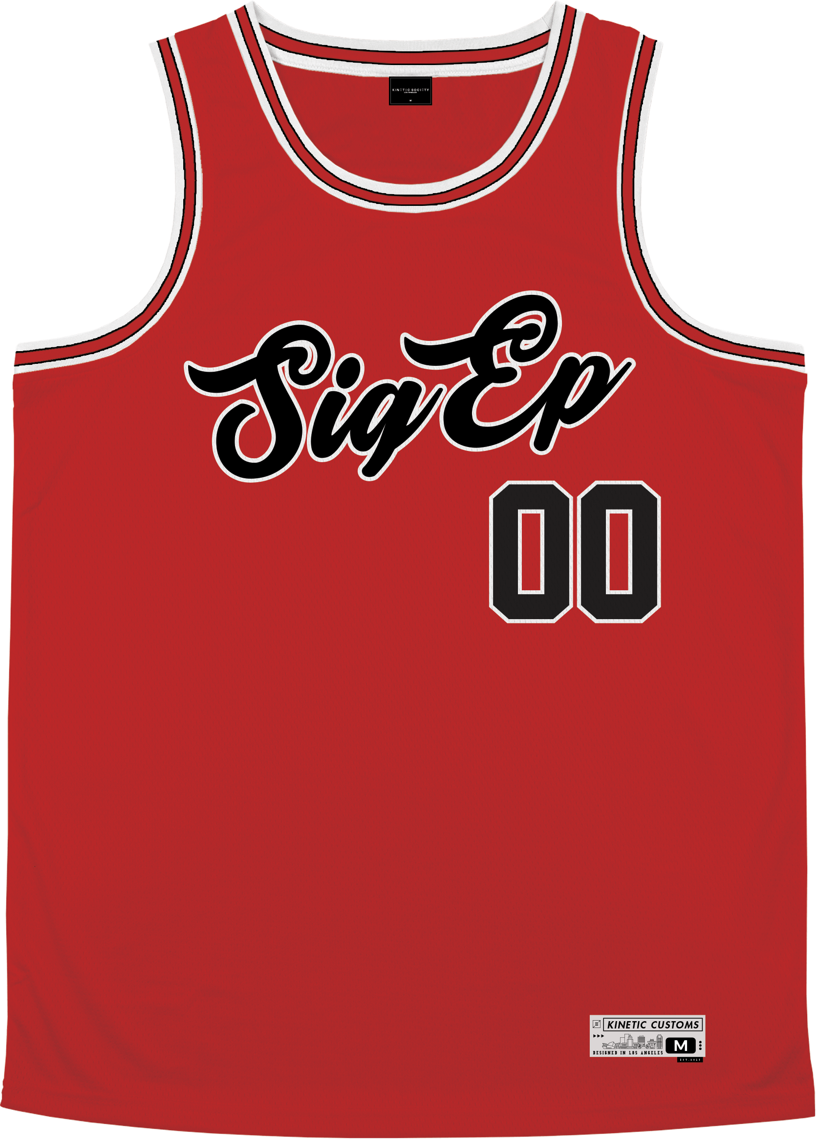 Sigma Phi Epsilon - Big Red Basketball Jersey - Kinetic Society