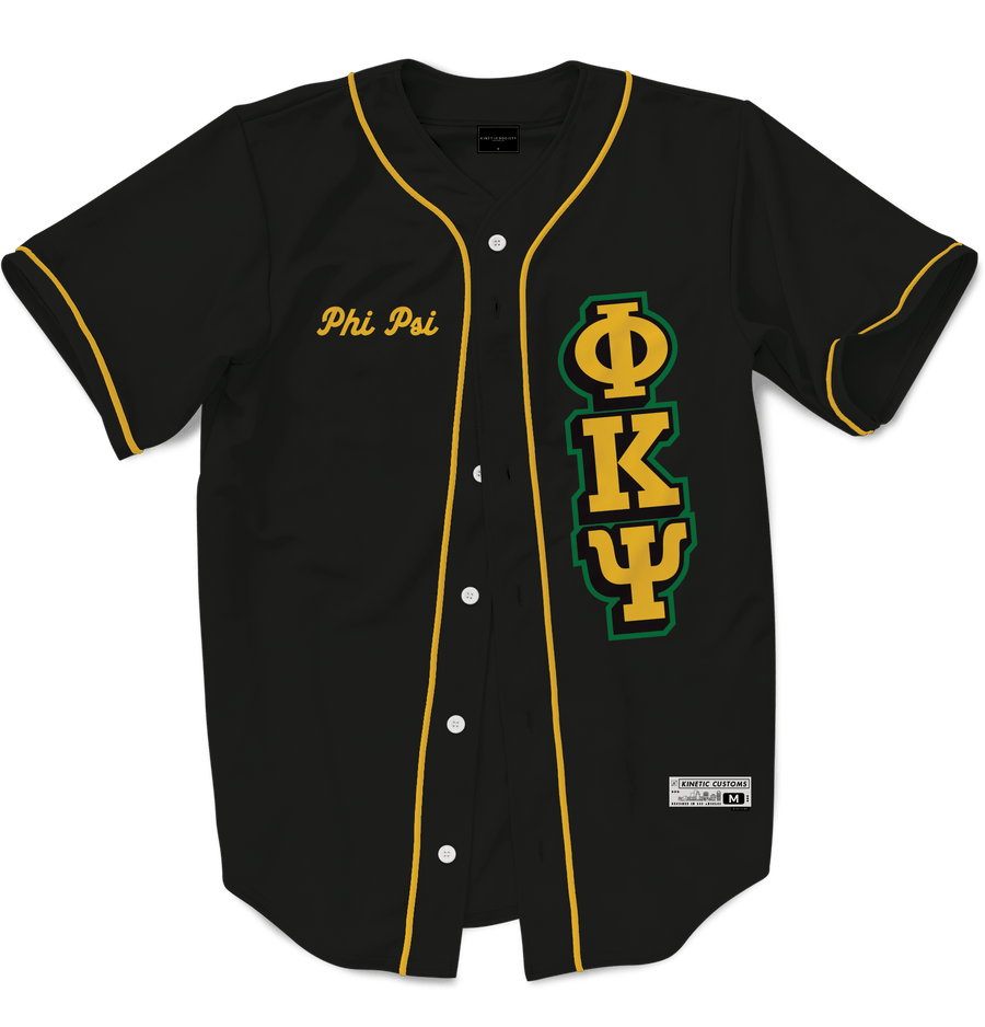 PHI KAPPA PSI - The Block Baseball Jersey Premium Baseball Kinetic Society LLC 