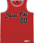 Theta Chi - Big Red Basketball Jersey - Kinetic Society