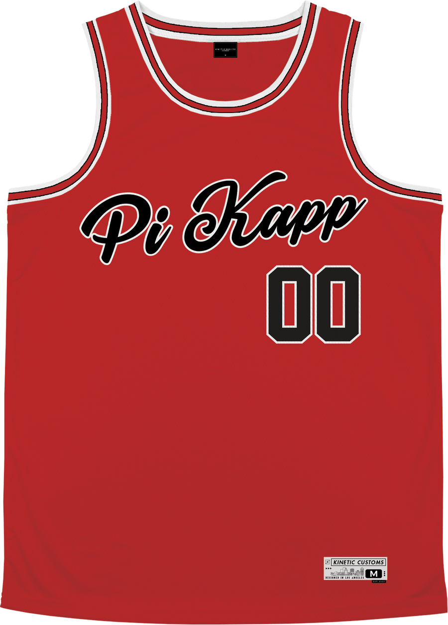 Pi Kappa Phi - Big Red Basketball Jersey - Kinetic Society