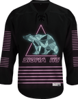 Sigma Nu - Neon Polar Bear Hockey Jersey - Kinetic Society