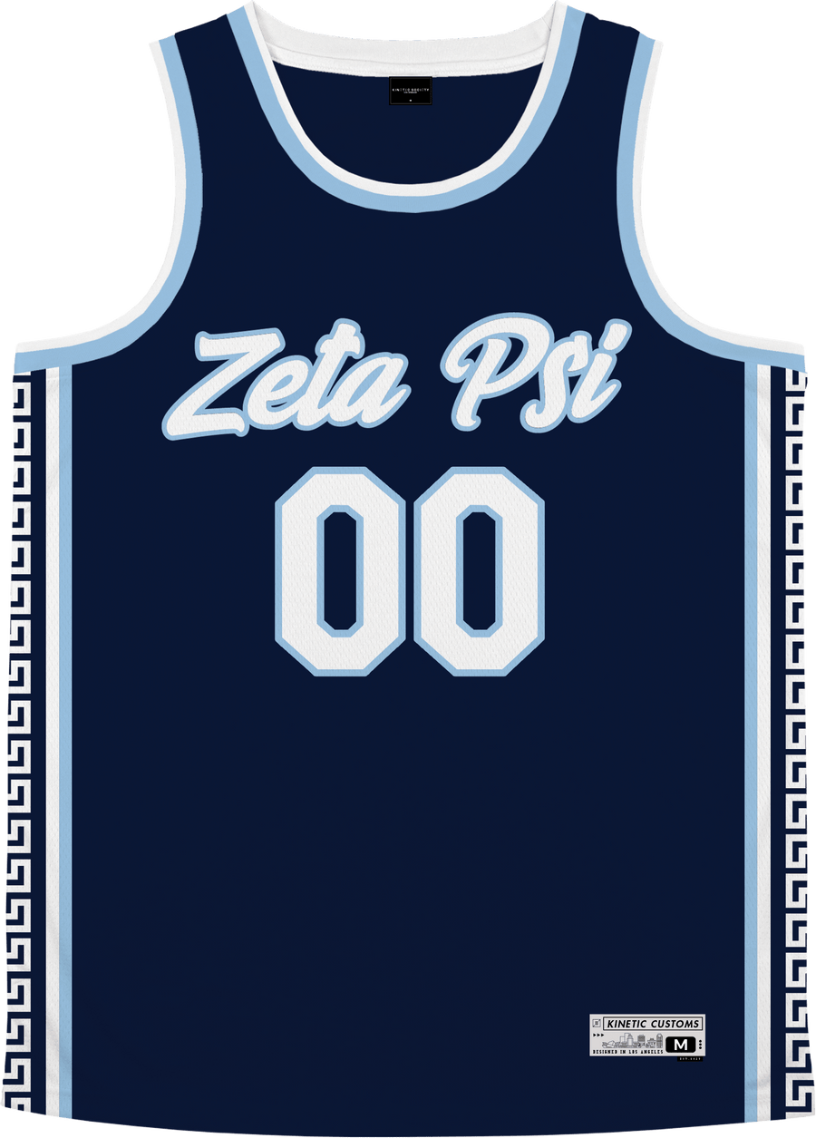 Zeta Psi - Templar Basketball Jersey - Kinetic Society