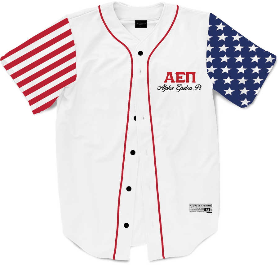 Alpha Epsilon Pi - Flagship Baseball Jersey - Kinetic Society