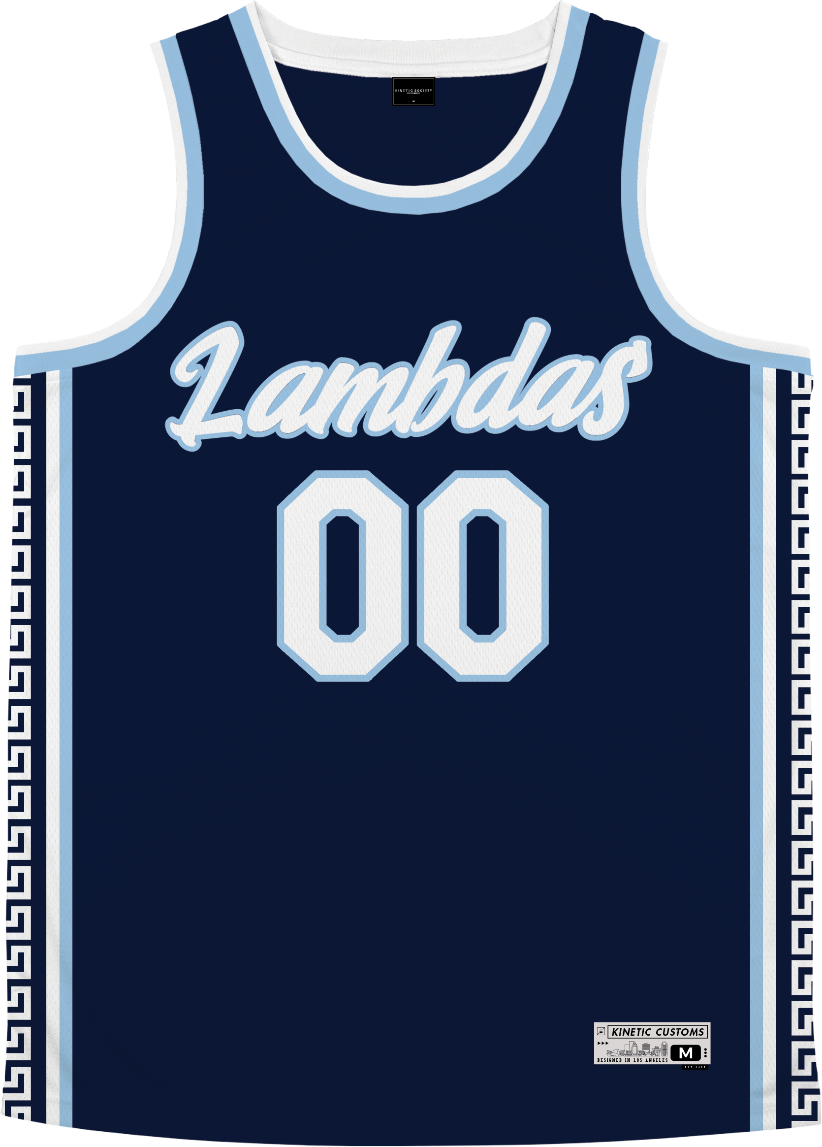 Lambda Phi Epsilon - Templar Basketball Jersey - Kinetic Society