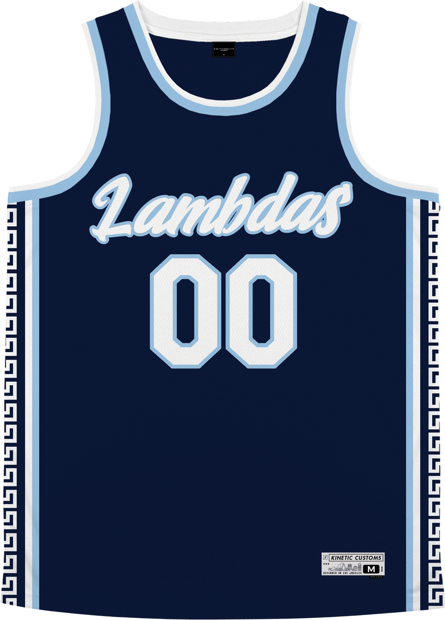 Lambda Phi Epsilon - Templar Basketball Jersey - Kinetic Society