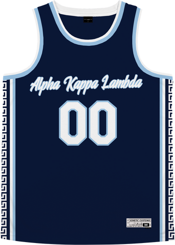 Alpha Kappa Lambda - Templar Basketball Jersey - Kinetic Society