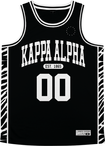 Kappa Alpha Order - Zebra Flex Basketball Jersey - Kinetic Society