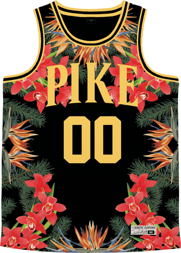 Pi Kappa Alpha - Orchid Paradise Basketball Jersey - Kinetic Society