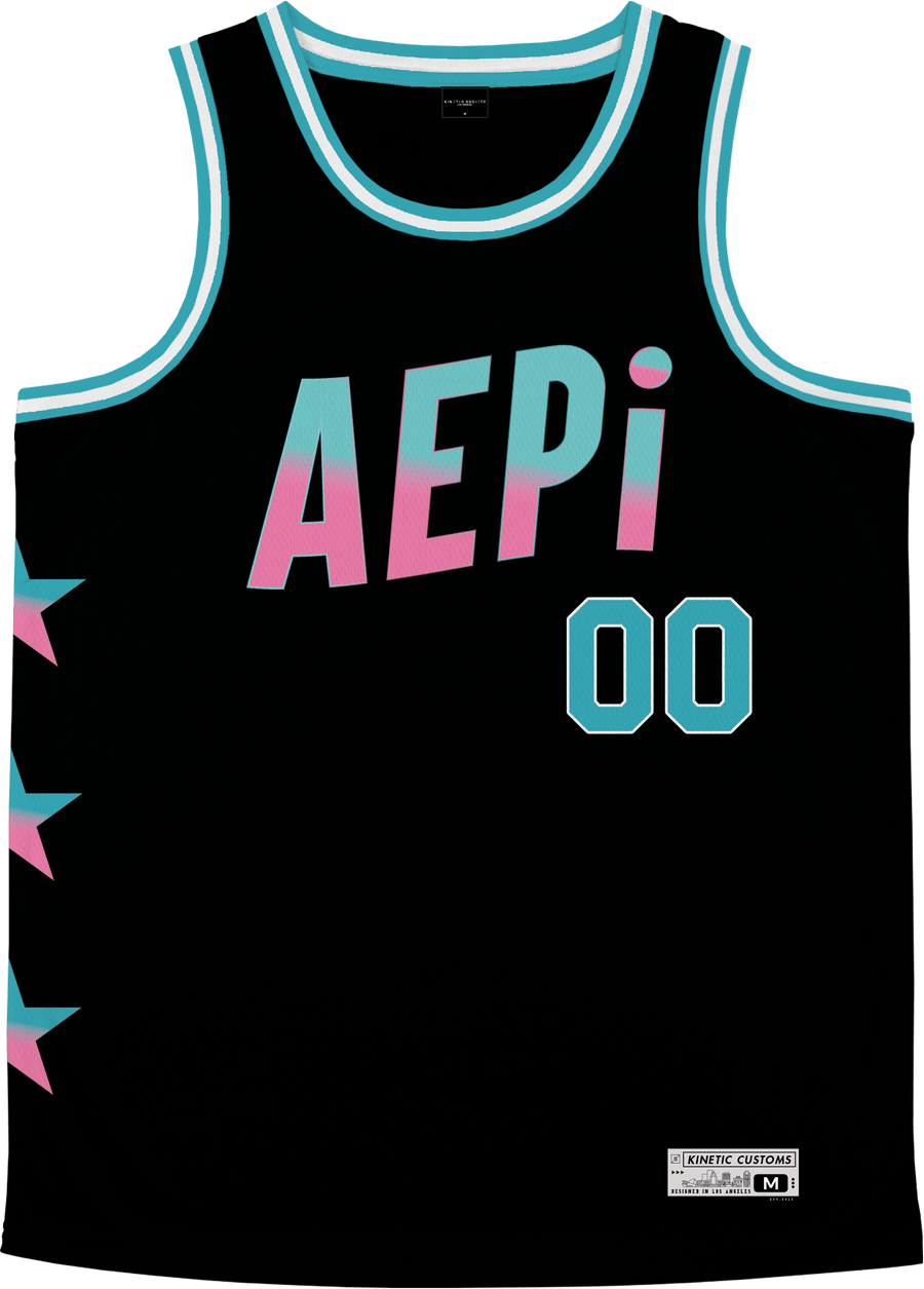 Alpha Epsilon Pi - Cotton Candy Basketball Jersey - Kinetic Society