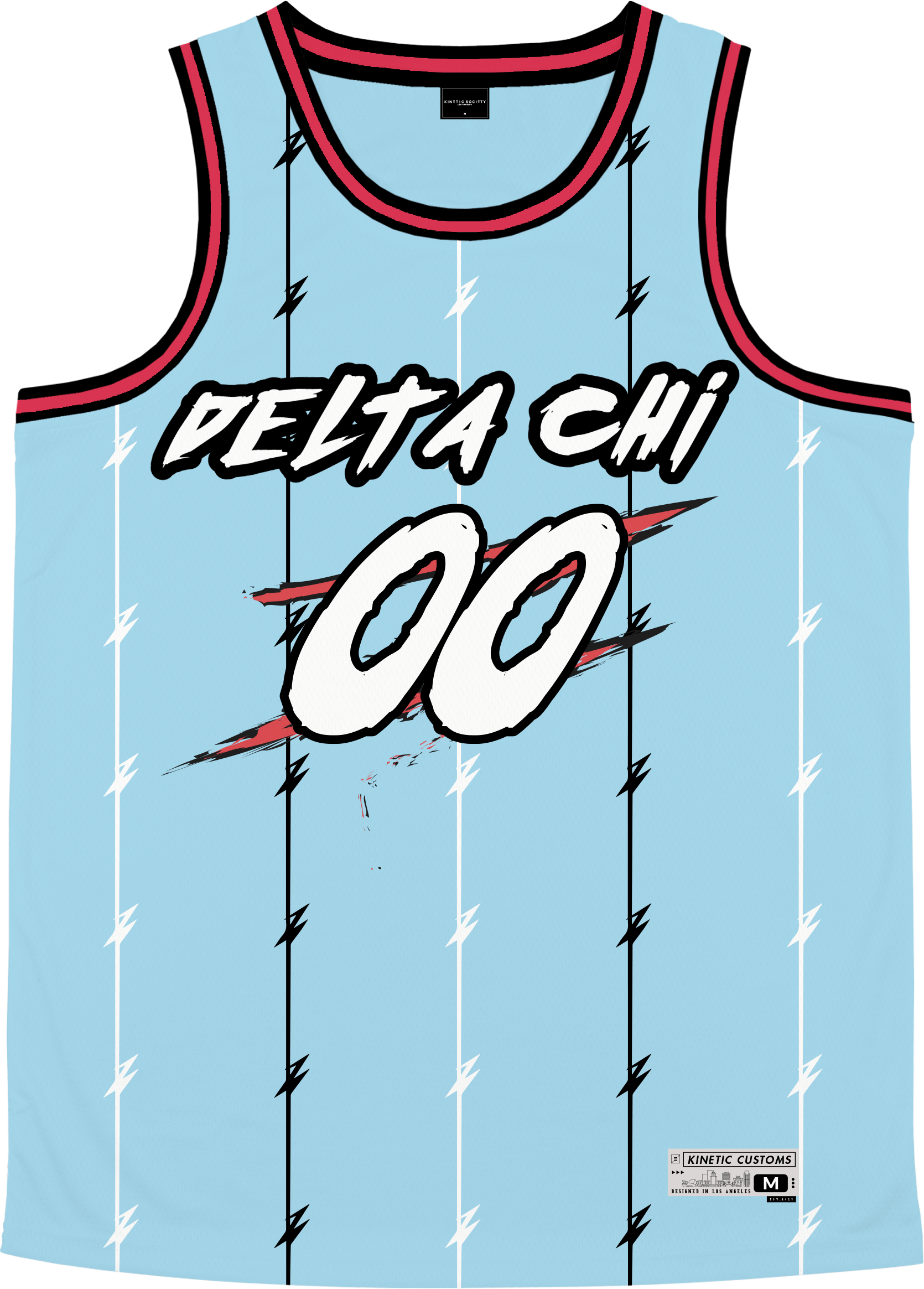 Delta Chi - Atlantis Basketball Jersey - Kinetic Society