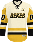 Delta Kappa Epsilon - Golden Cream Hockey Jersey Hockey Kinetic Society LLC 