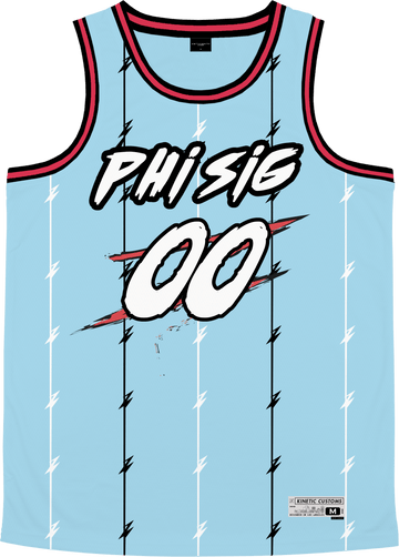 Phi Sigma Kappa - Atlantis Basketball Jersey - Kinetic Society