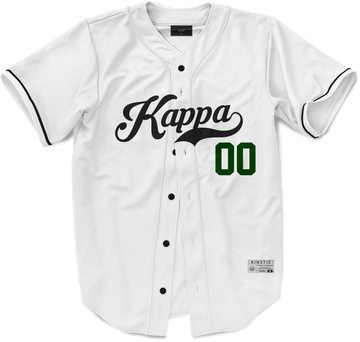 Kappa Kappa Gamma - Classic Ballpark Green Baseball Jersey
