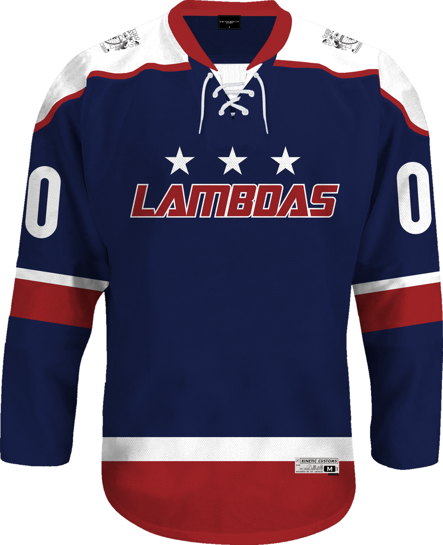 Lambda Phi Epsilon - Fame Hockey Jersey - Kinetic Society