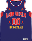Lambda Phi Epsilon - Retro Ballers Basketball Jersey Premium Basketball Kinetic Society LLC 
