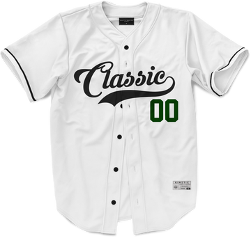 Kinetic ID - Classic Ballpark Green Baseball Jersey