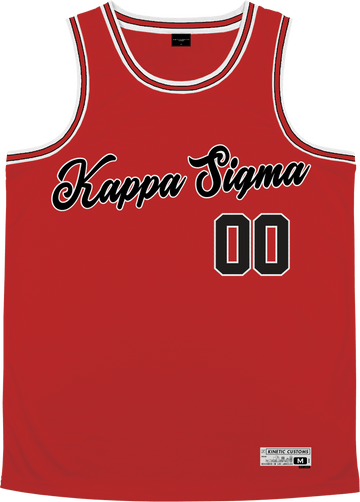 Kappa Sigma - Big Red Basketball Jersey - Kinetic Society