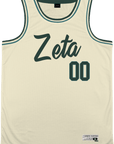 Zeta Beta Tau - Buttercream Basketball Jersey Premium Basketball Kinetic Society LLC 