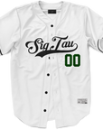 Sigma Tau Gamma - Classic Ballpark Green Baseball Jersey